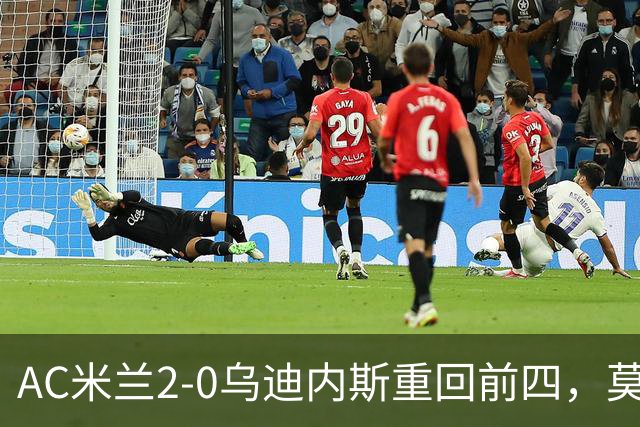 AC米兰2-0乌迪内斯重回前四，莫德里奇长传助普利西奇破门